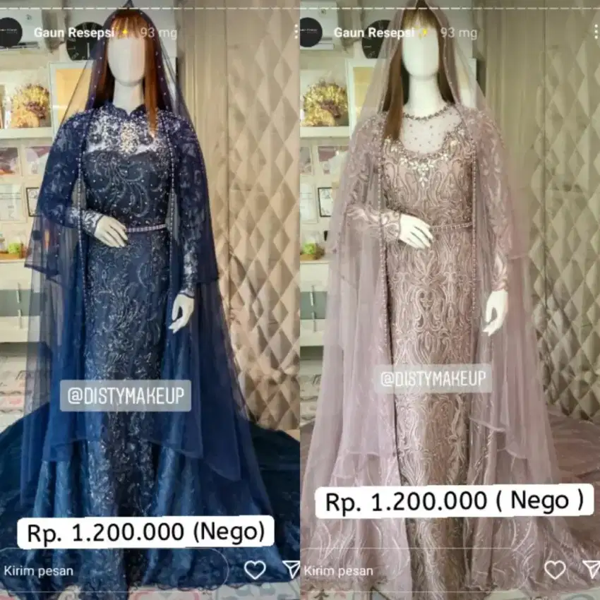 Gaun Pengantin Preloved