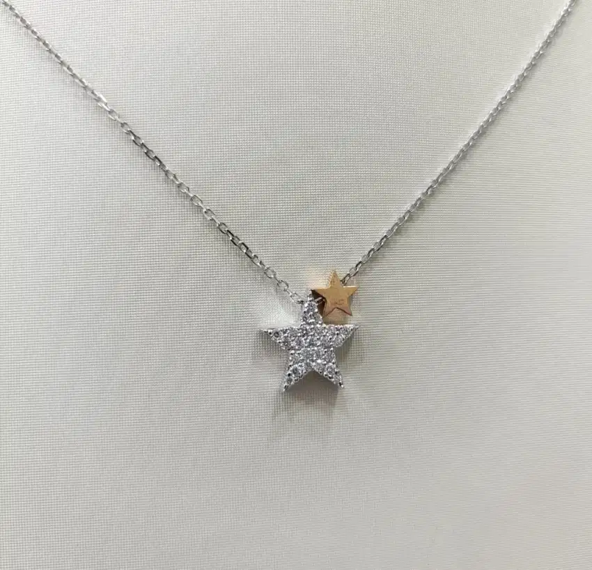 Kalung Model Bintang Berlian