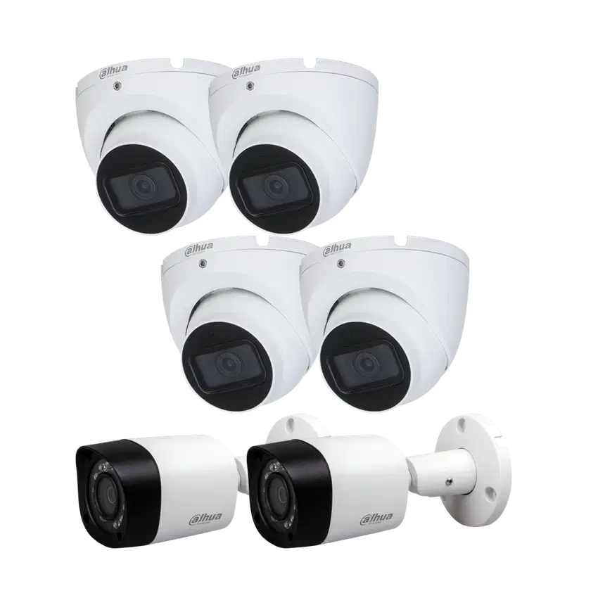 PAKET CCTV DAHUA 6 KAMERA MURAH