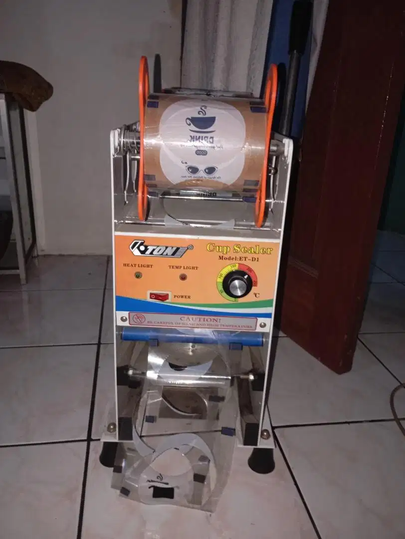 MESIN PRESS CUP SEALER MURAH 16 - 22 oz