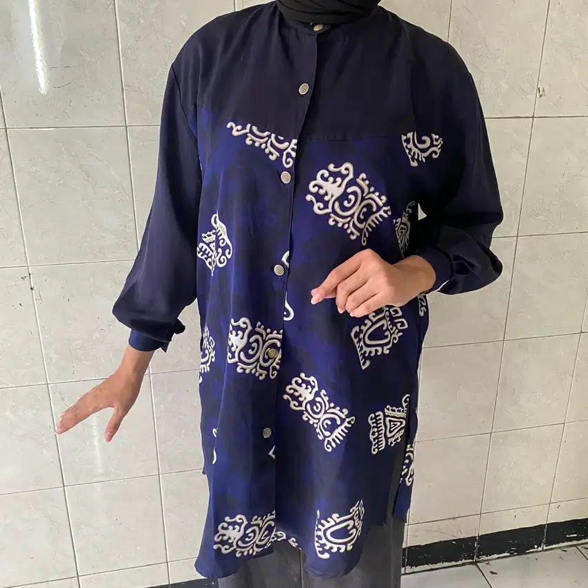 kemeja tunik batik