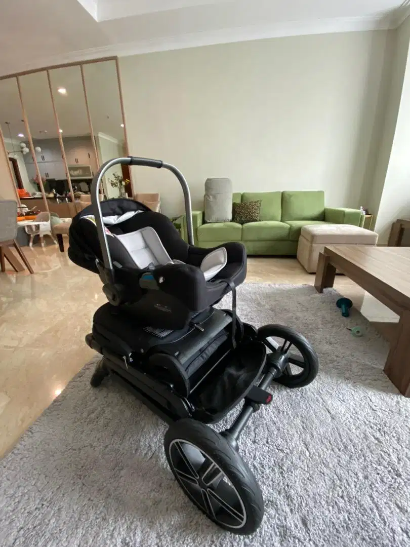 Stroller + car seat Nuna Mix 2