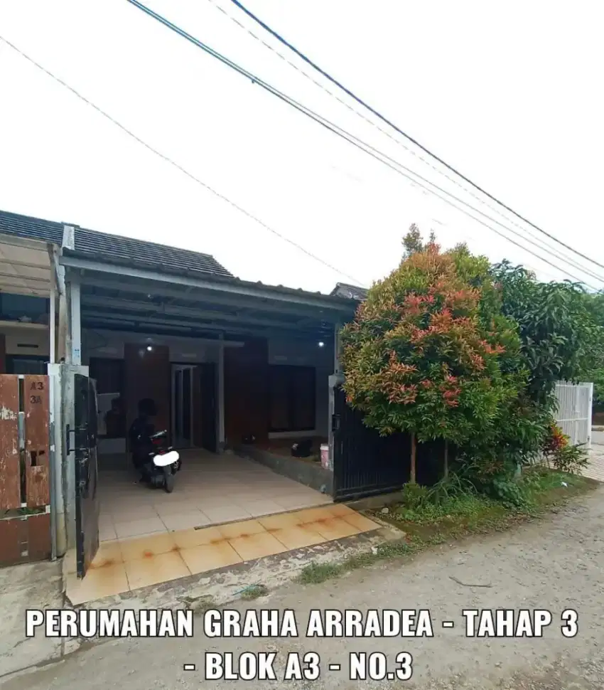 Over Kredit 68Juta Rumah di GRAHA ARADEA, Dramaga Bogor