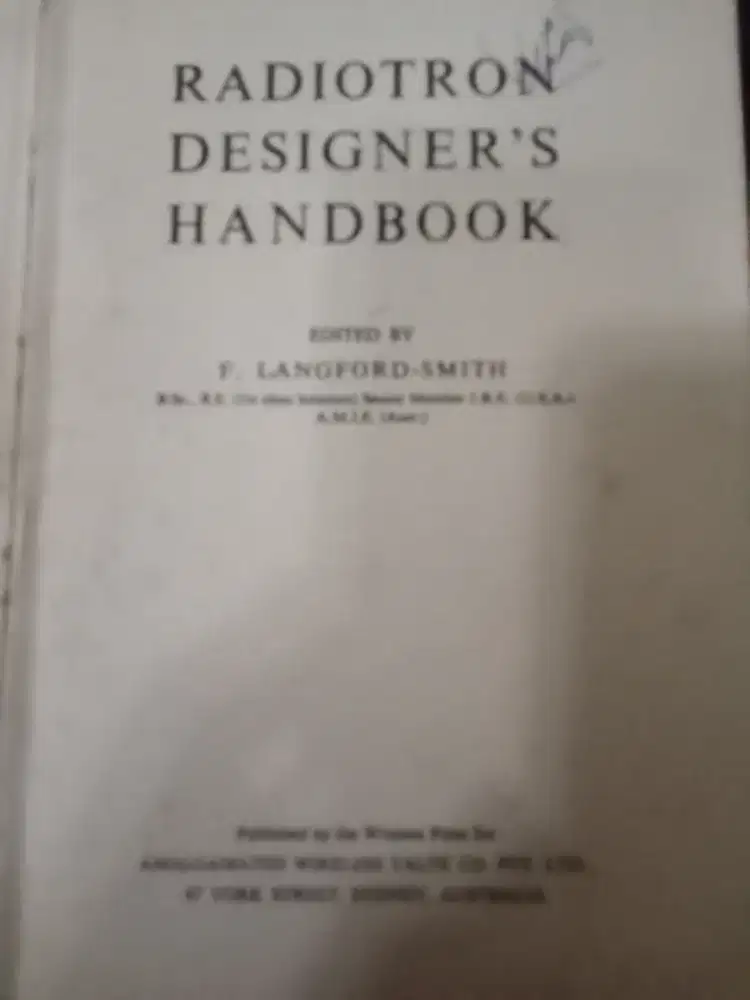 Radiotronic Designer's Habdbook