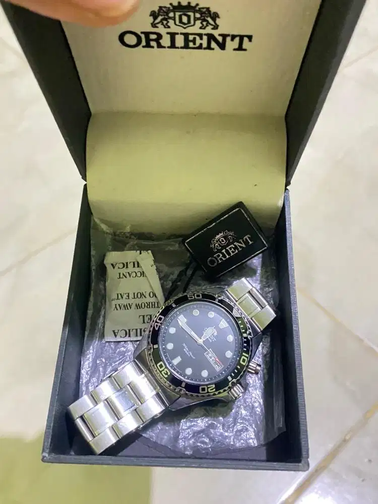 Jam tangan orient diver original