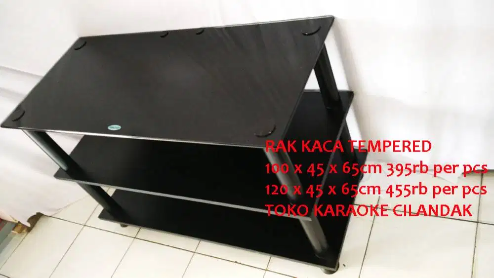 meja audio bahan kokoh 120cm