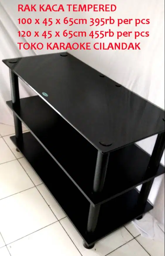 jual rak audio 1 meter murah