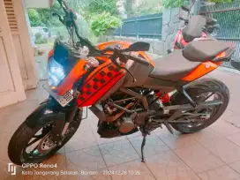 KTM Duke 200 jarang pakai