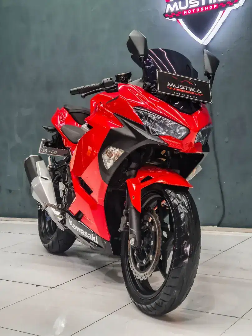 TERMURAH‼️ Kawasaki Ninja 250 FI 2018 Metallic Red Mustika motor