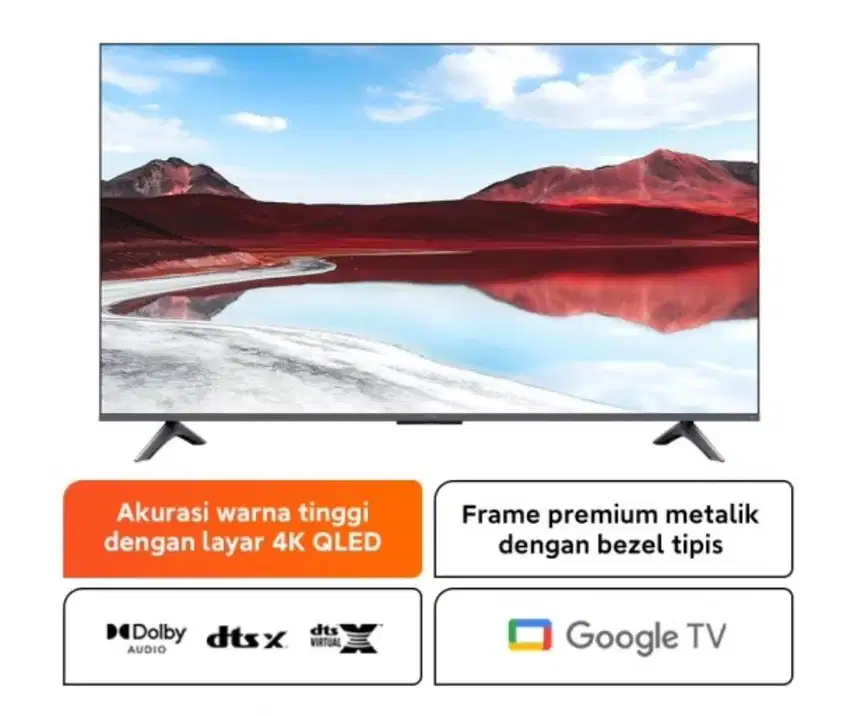 Xiaomi LED TV 65 QLED Google TV Android 11 UHD 4K Digital TV Remote Vo