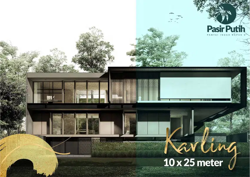 PIK 2 - Villa Pasir Putih 6 Tipe Kavling 10x25