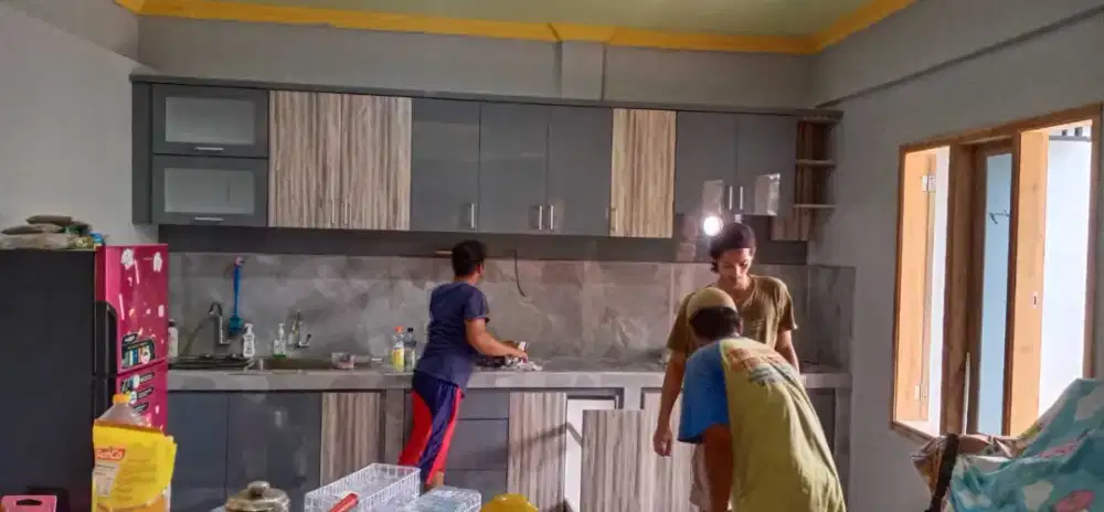 Kitchen set , Lemari , Tempat tidur , Dipan