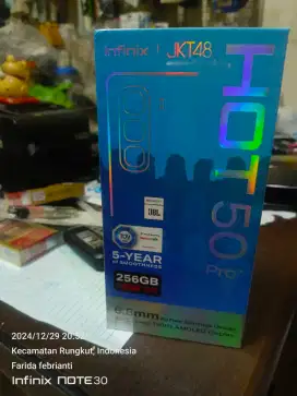 Infinix hot 50 pro plus 8+8/256gb baru garansi resmi bisa Kredit TT