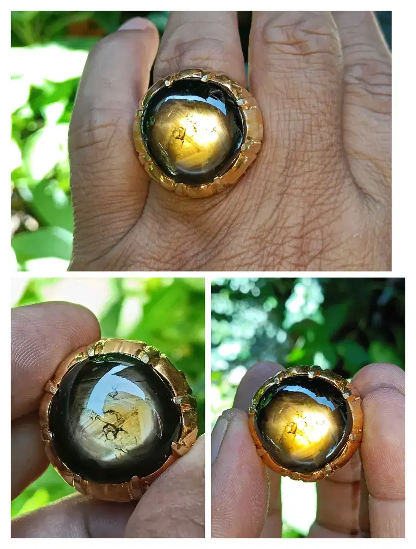 Kresnadana Wulung golden sapphire Thailand jumbo