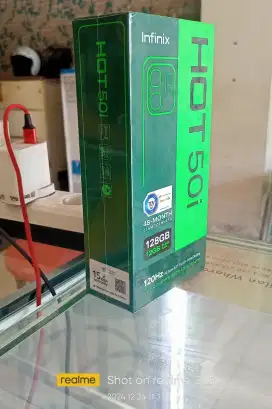 INFINIX HOT 50i 6+6/128 BARU garansi resmi 1th bisa TT atau Kredit