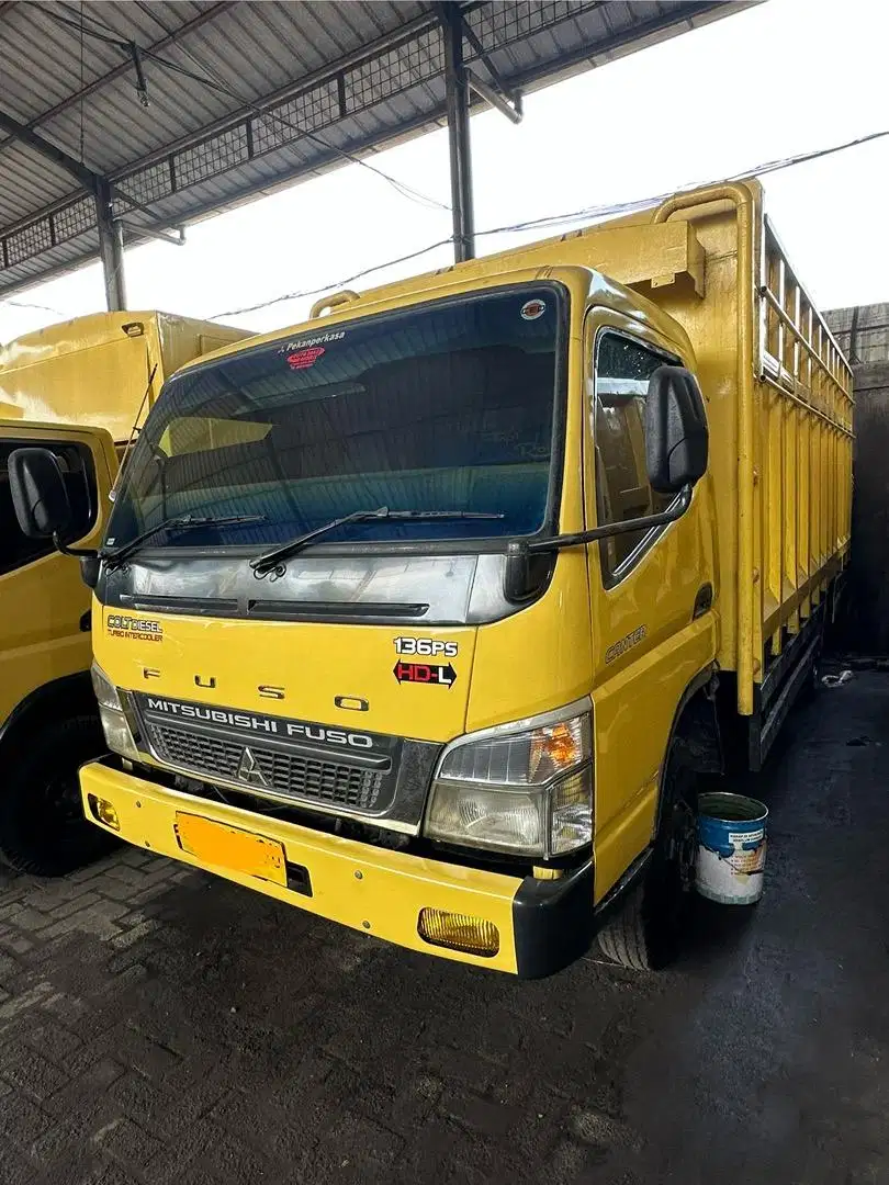 MITSUBISHI CANTER PS136 HDL 2015 BAK BESI JUMBO BAN MENTAH