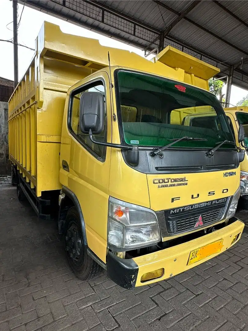 MITSUBISHI CANTER PS125HD 2018 BAK BESI BARU BAN MENTAH SIAP PAKAI