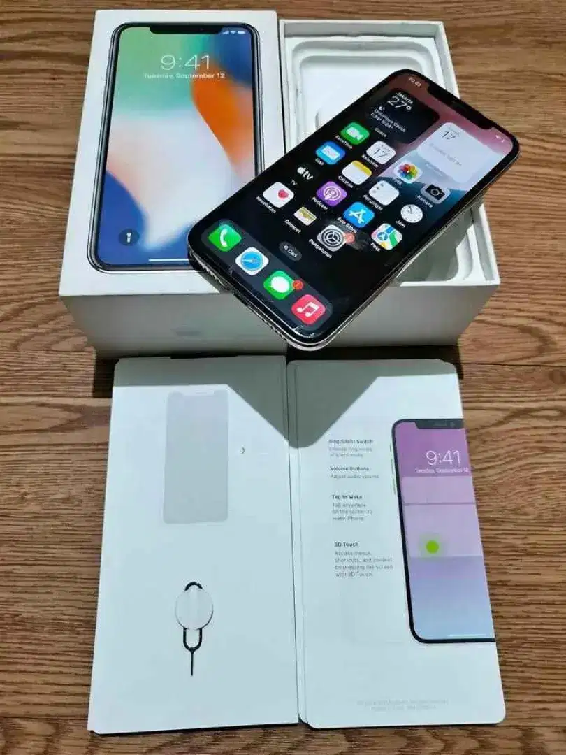 Iphone X 256gb mulus, accesories original