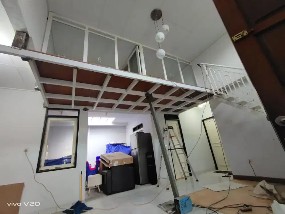 kami bikin mezzanine indoor dan outdoor