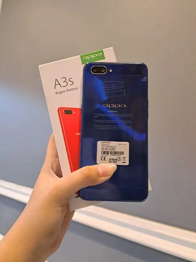 OPPO A3s RAM 6/128 BERGARANSI