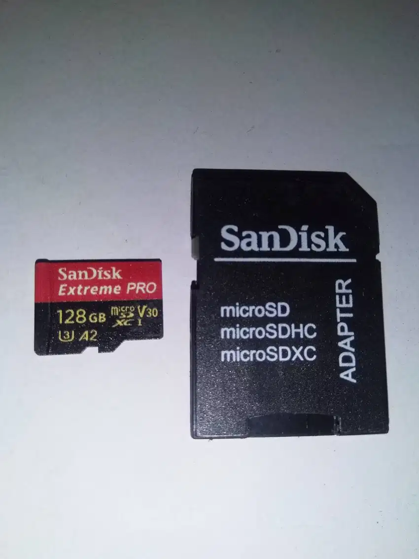 Kartu memory sandisk extreme pro 128gb