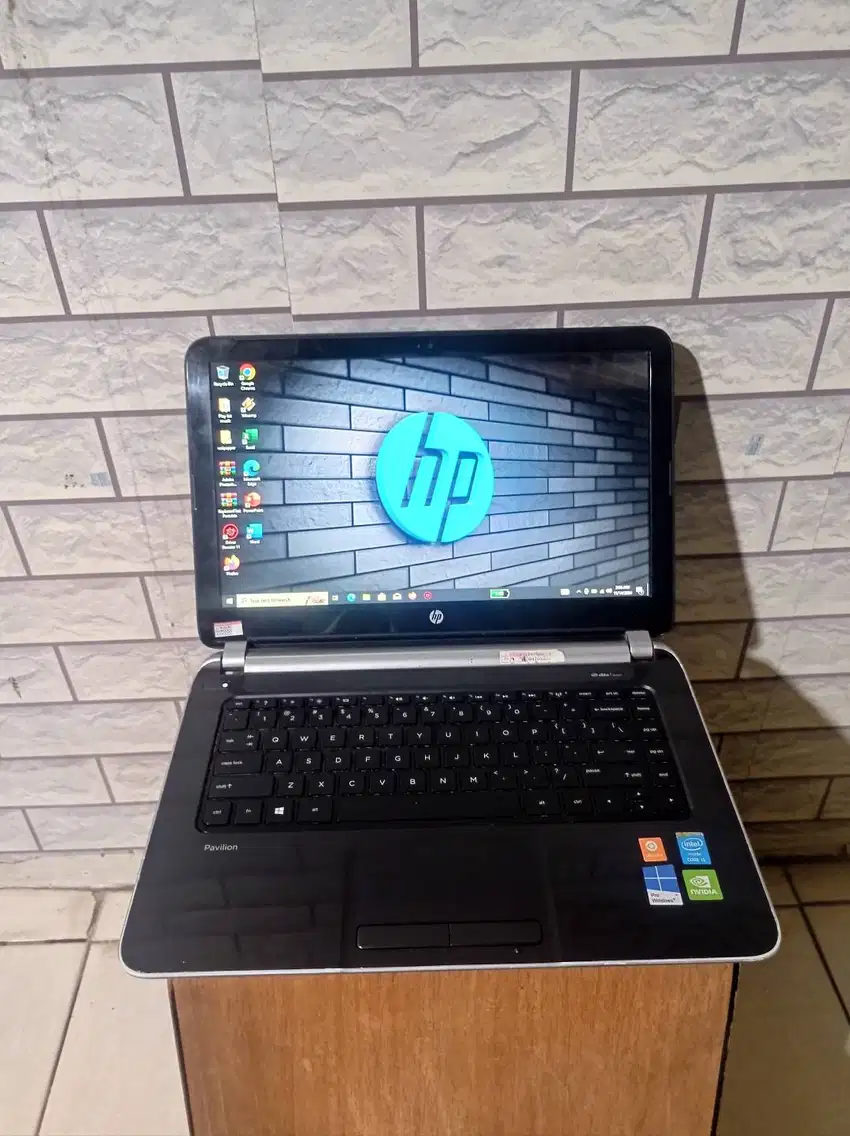 Hp Pavilion 14 N038TX Intel Core i5 Gen 4 Ram 8Gb Ssd 128GB Siap Pakai