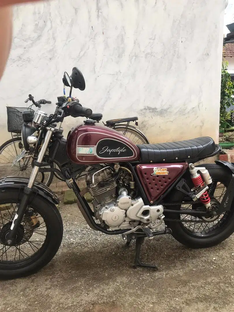 Motor custom japstyle basic scorpio 225cc