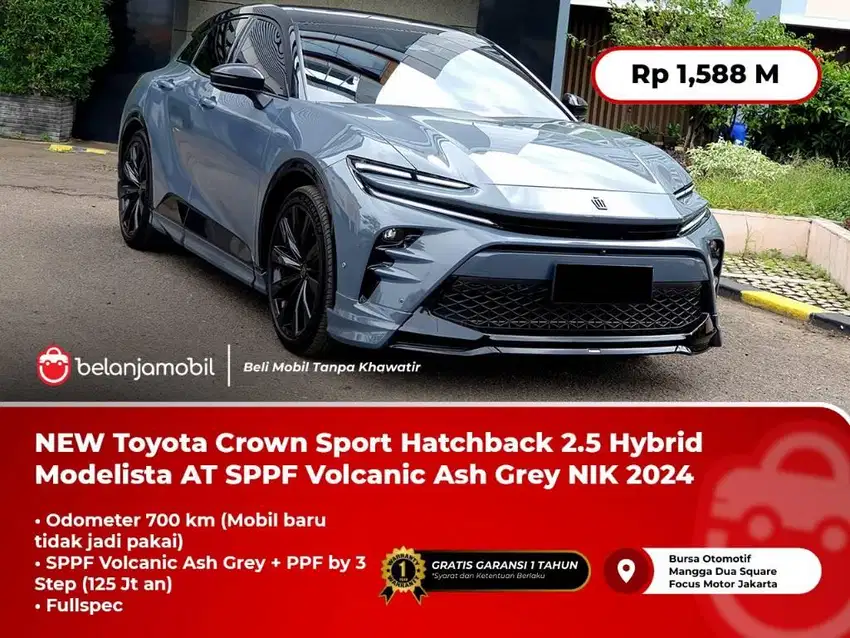 BRAND NEW !!! TOYOTA CROWN HYBRID MODELISTA 2024 GREY