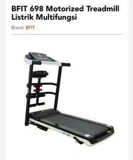 Dijual Cepat Treadmill Listrik BFit 698