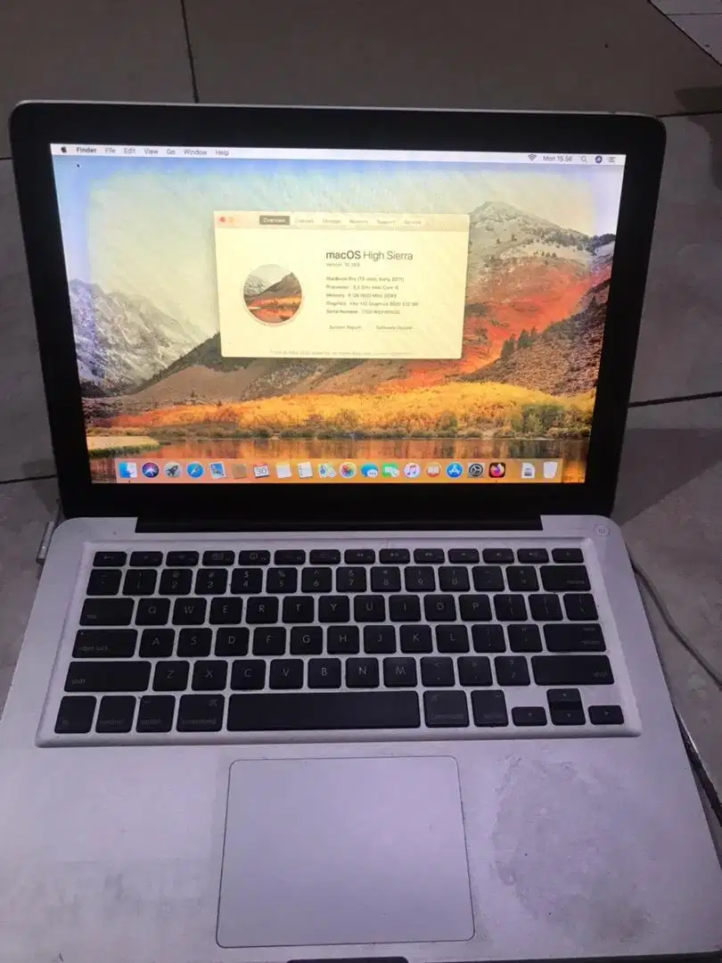 Macbook pro 2011 minus