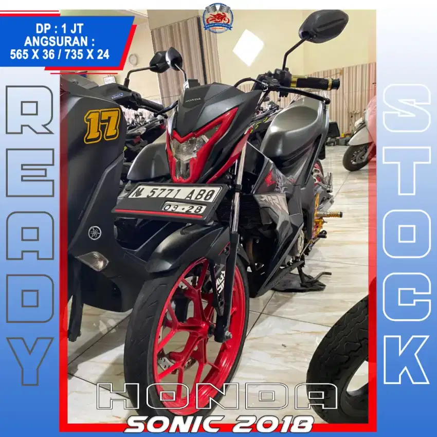 HONDA SONIC 2018 SIAP GASSKEUN MASZEEHH HIKMAH MOTOR KEPUH MALANG