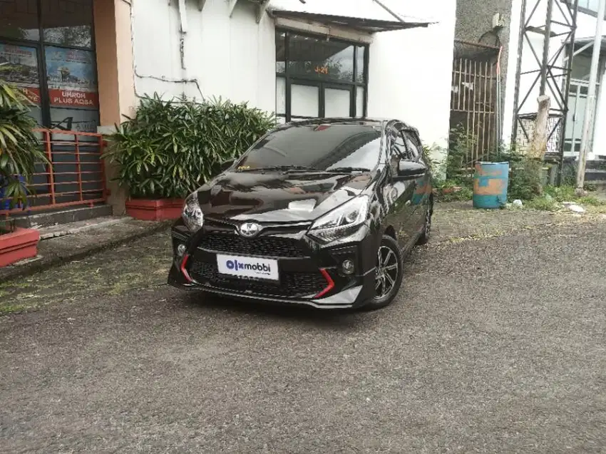 Like New - TOYOTA AGYA 1.2 G TRD SPORTIVO BENSIN A/T 2021 HITAM