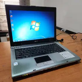 Laptop Bekas Murah Acer Travelmate 3270 14inc Core2Duo Sekolah Kerja