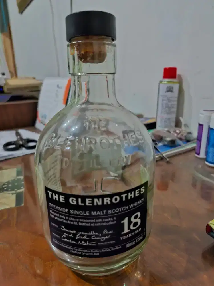 Dijual Botol minuman untuk pajangan atau koleksi