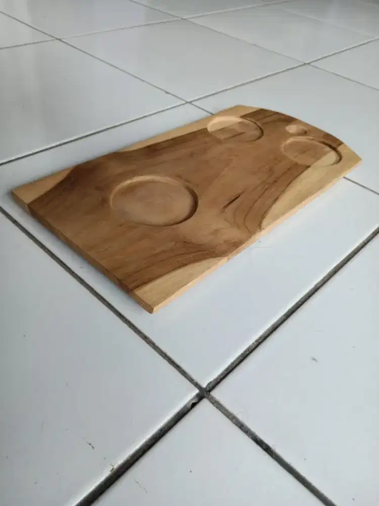 Baki saji dari Kayu Jati