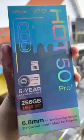 Murah New infinix Hot 50 pro+ plus 16/256 grs resmi, bs kredit/bs TT