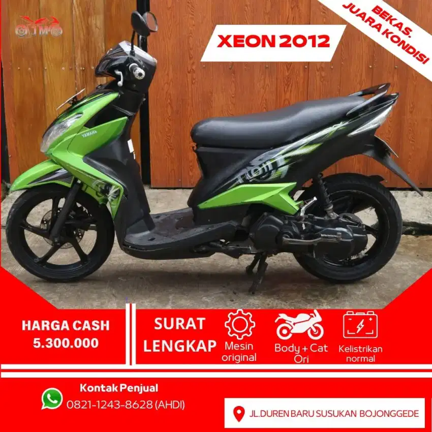 YAMAHA XEON 2012 SS LENGKAP SIAP PAKE