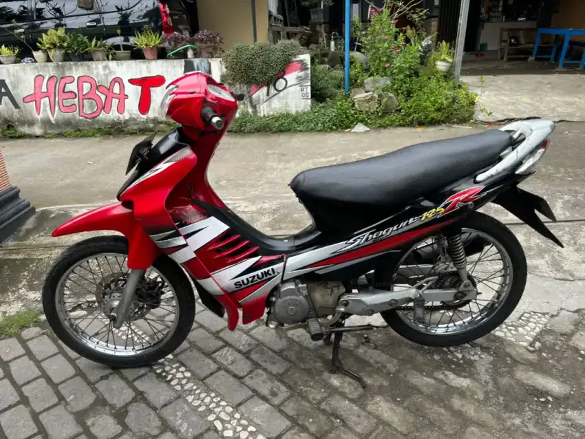 Suzuki Shogun 125 thn 2004 plat AD Sukoharjo