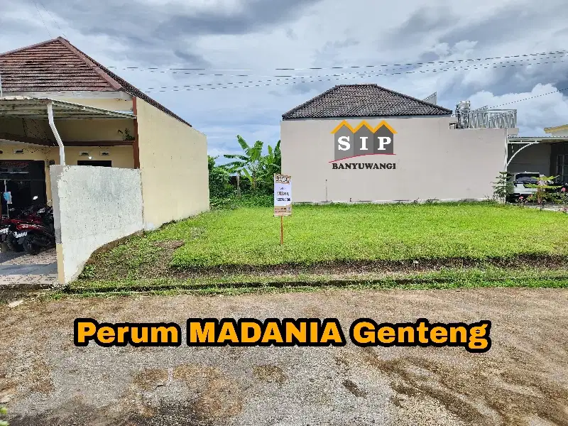 Dijual Tanah Siap Bangun di Perum Madania Residence Genteng Banyuwangi