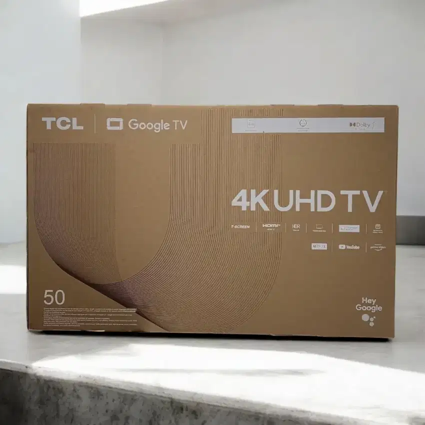 TCL GoogleTV 50 inci blm buka kotak