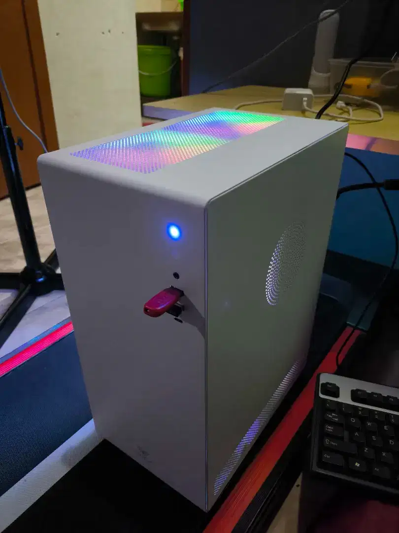 PC Komputer i5 3470 | RAM 8GB | SSD 256GB | Case Putih RGB 3 Fan