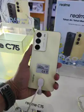 NEW!! REALME C75 NFC RAM 24/256GB, BATERAI 6000 & TAHAN AIR IP69