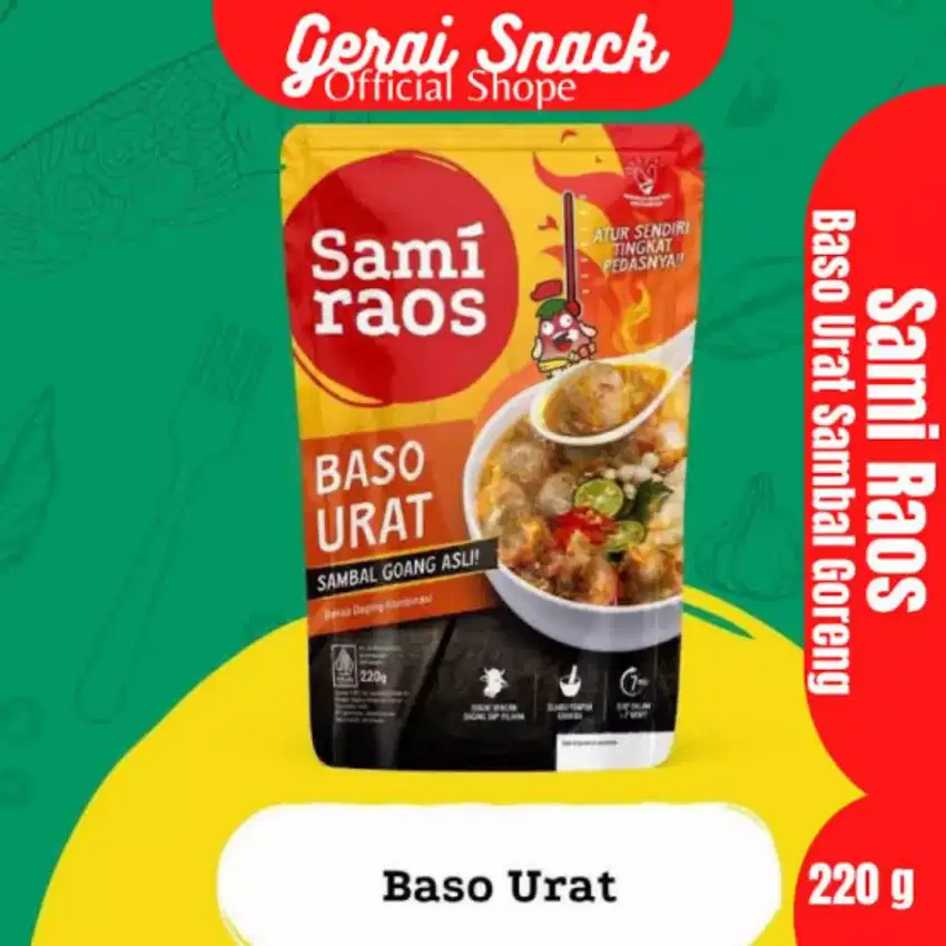 Baso Urat Sambal Goang Pedas ~ SAMI RAOS