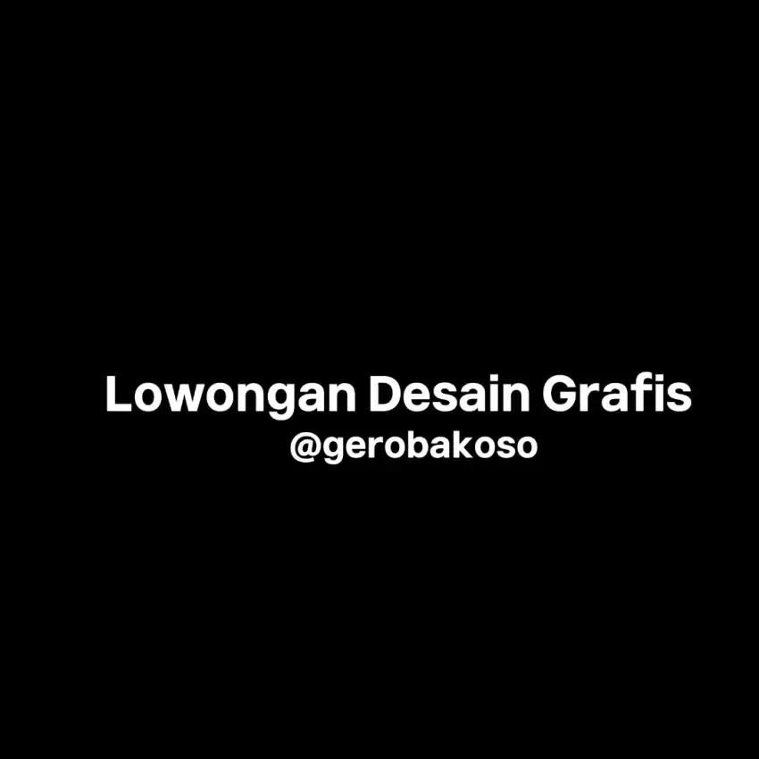 Lowongan Desain Grafis