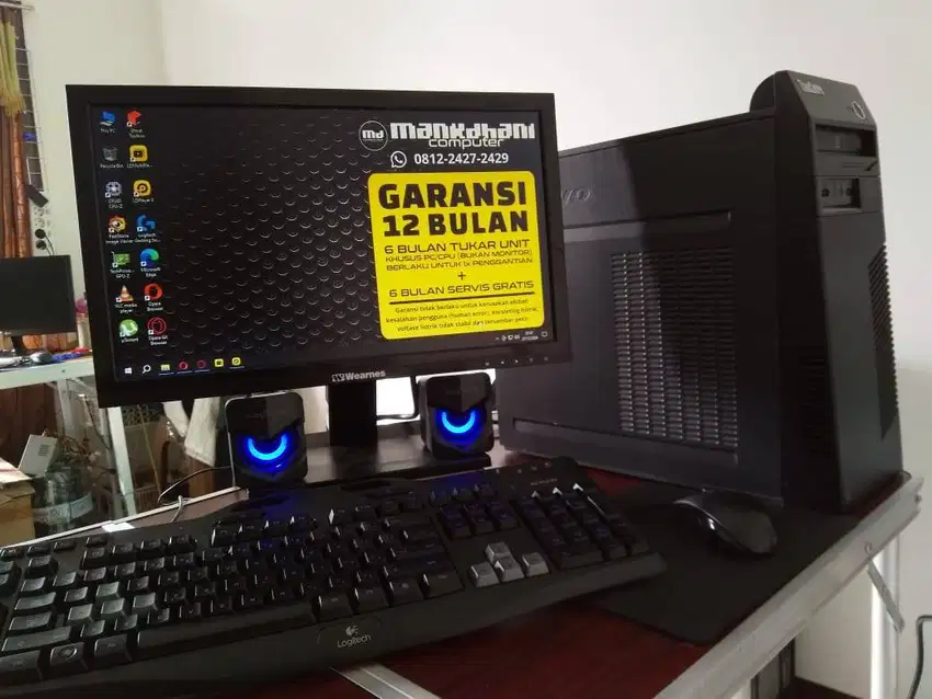 Komputer Fullset Lengkap | Intel Core i5 Gen 4 | Garansi 12 Bulan