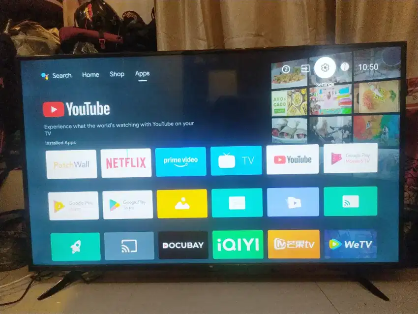 Smart TV Xiaomi Mi TV 4 4K Ultra HD Android TV 55 inch besar bgt murah