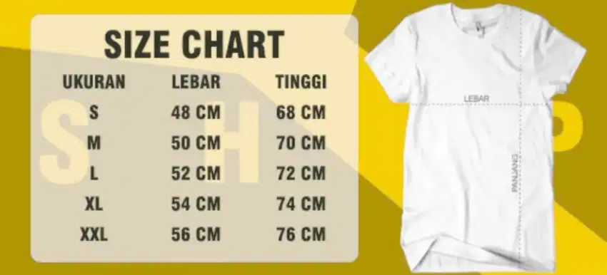 Jual kaos polos dan sablon