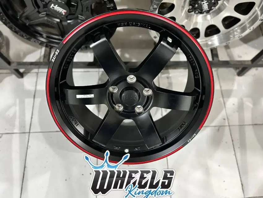 VELG R18 VELG HSR RAI S3 RING 18 VELG RACING MODEL TE37 PALANG