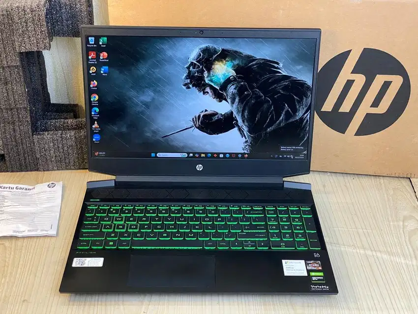 HP Pavilion Gaming 15 R5-5600H 16/512 GB GTX 1650 Fullset No Minus