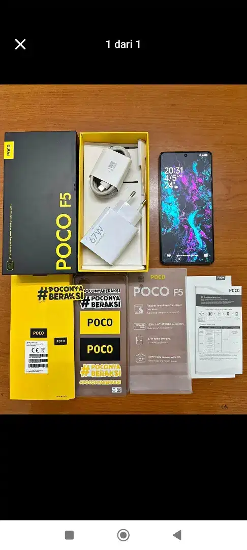 POCO F5 8/256 LIKE NEW